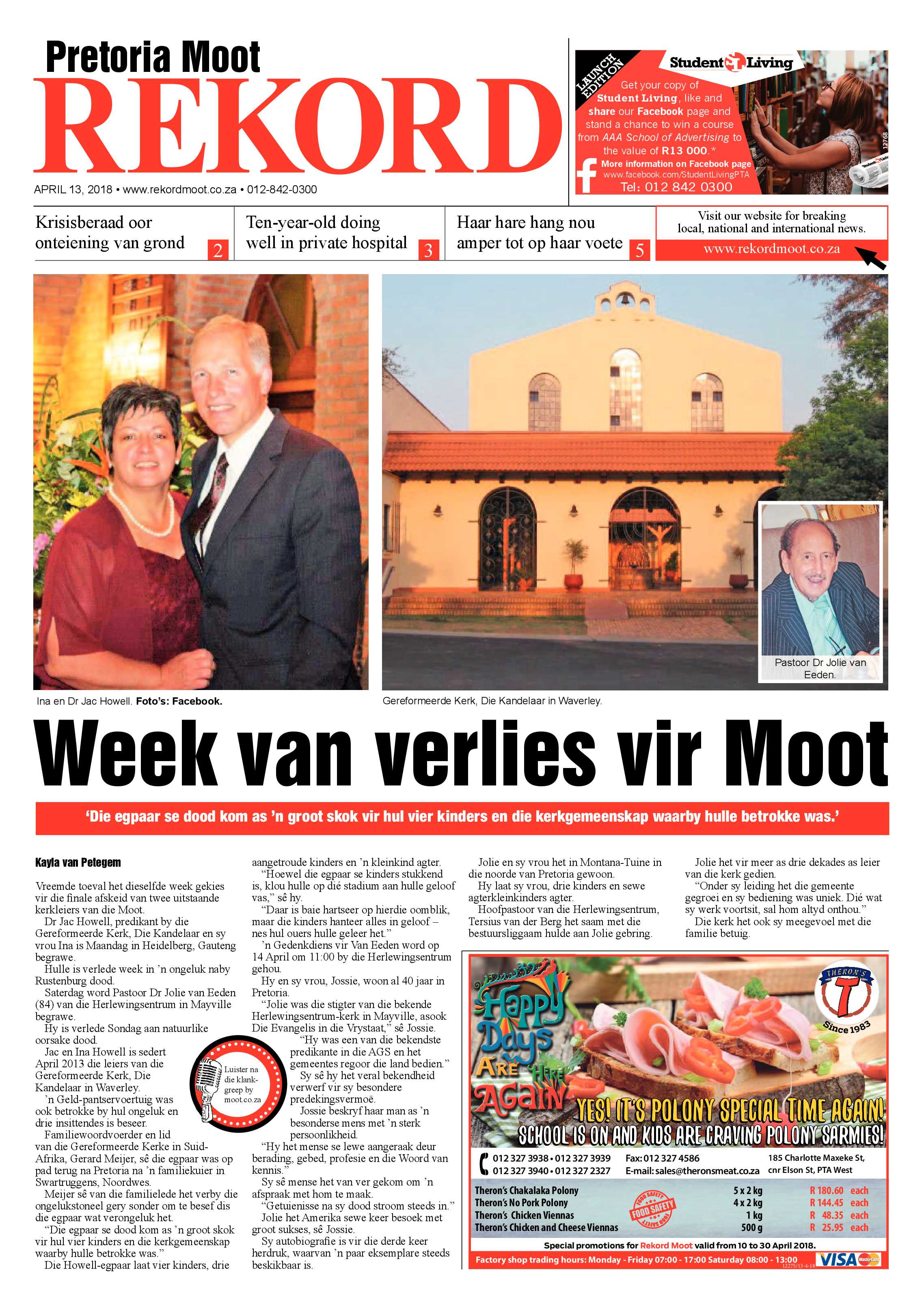 Rekord Moot 13 April 2013 page 1