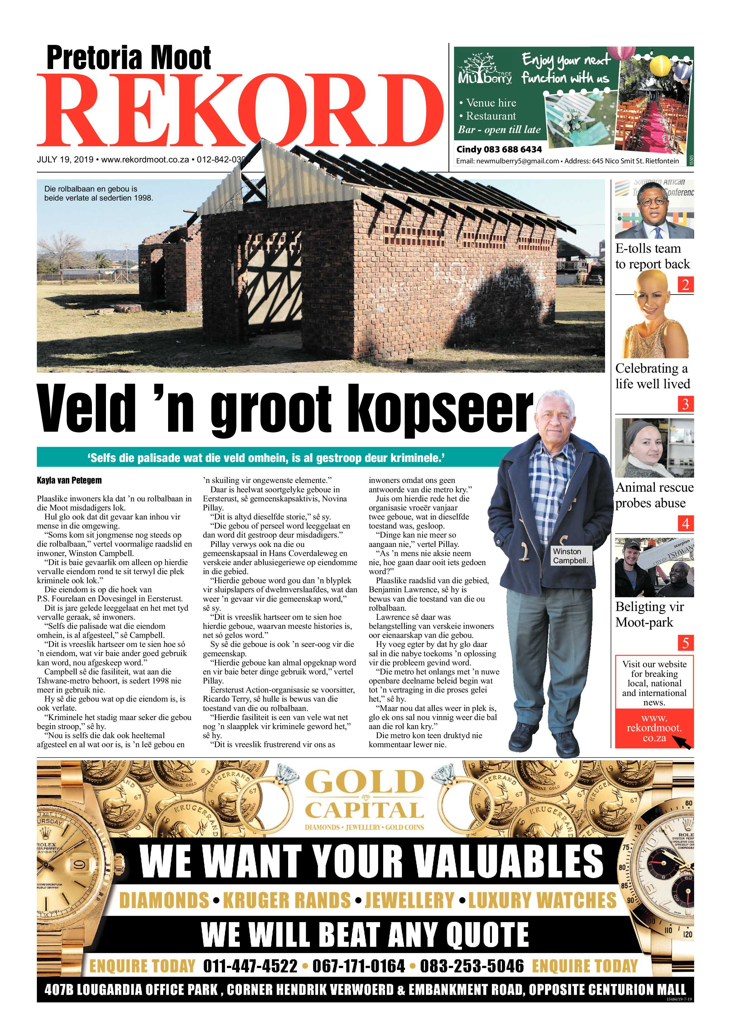 Rekord Moot 19 July 2019 page 1
