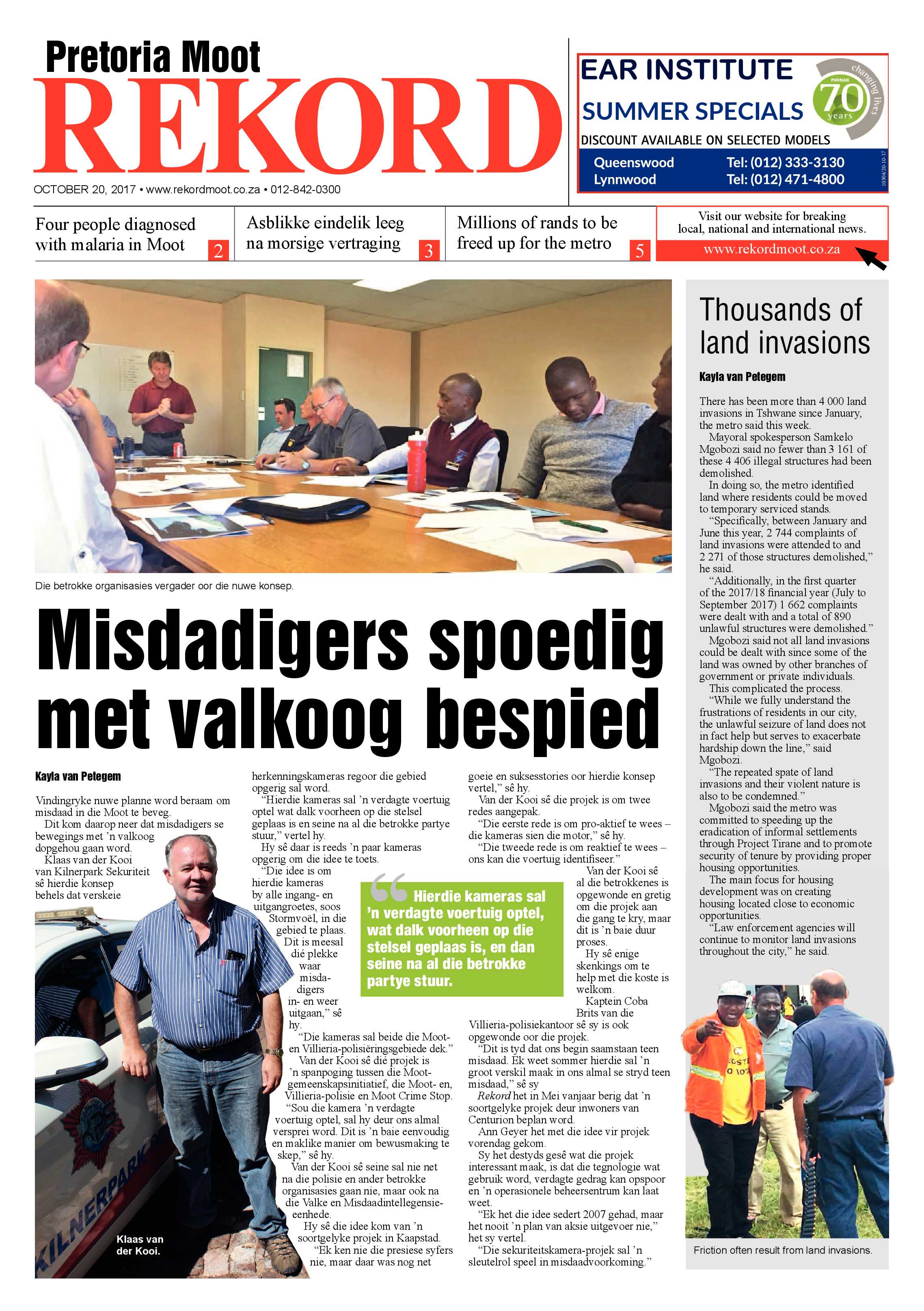 Rekord Moot 20 October 2017 page 1