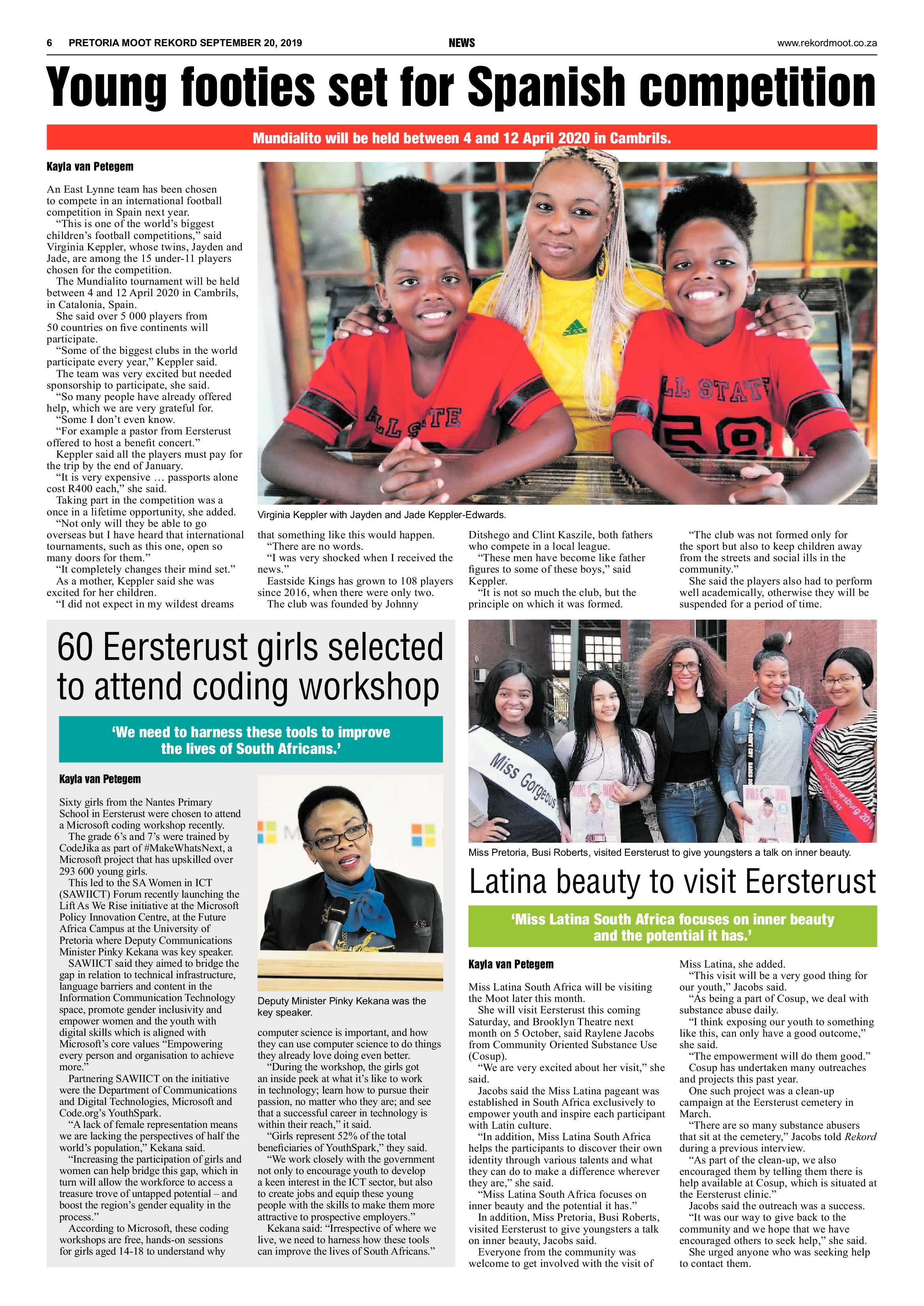Rekord Moot 20 September 2019 page 6
