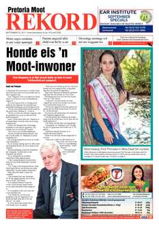 Rekord Moot 22 September 2017