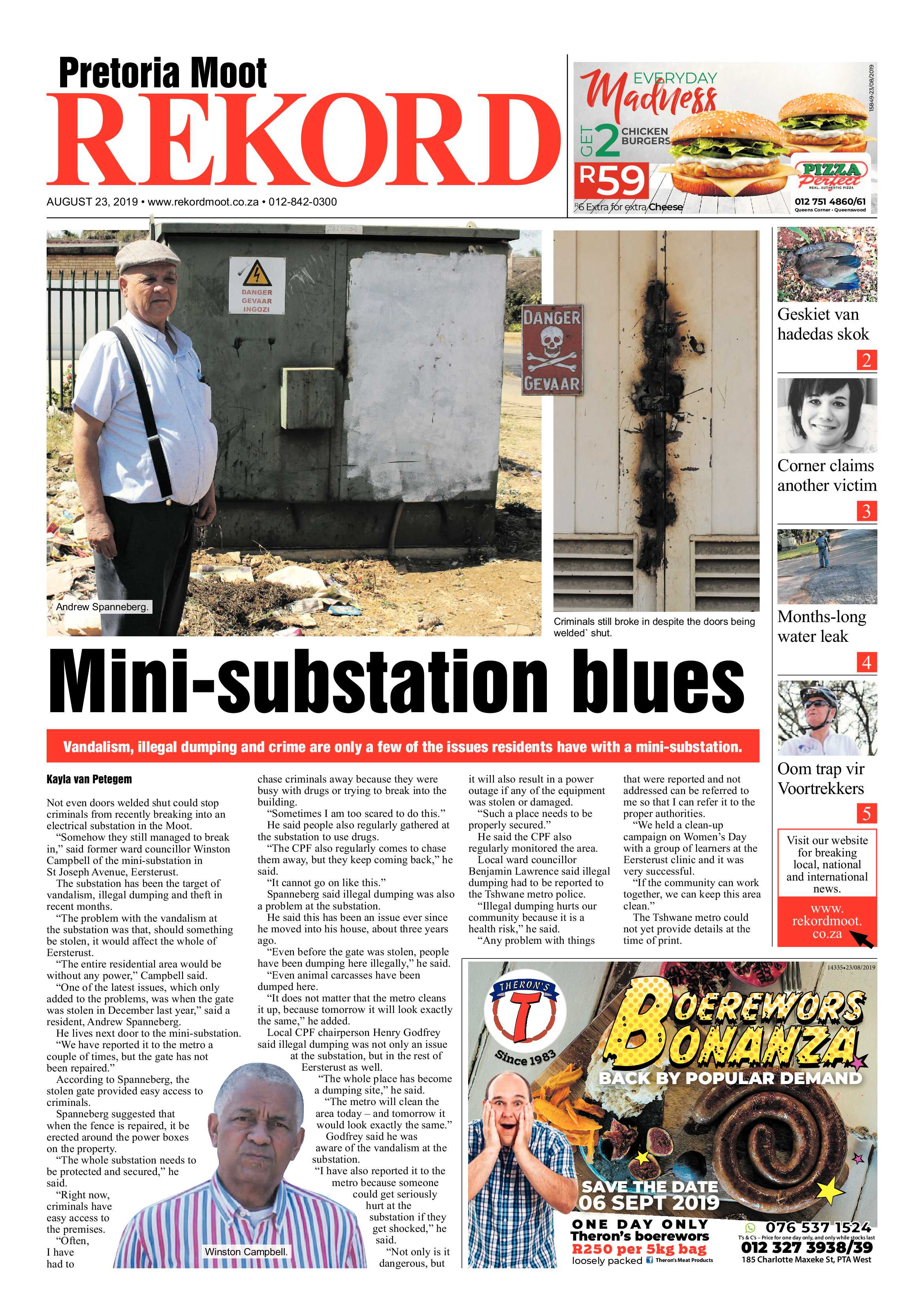 Rekord Moot 23 August 2019 page 1