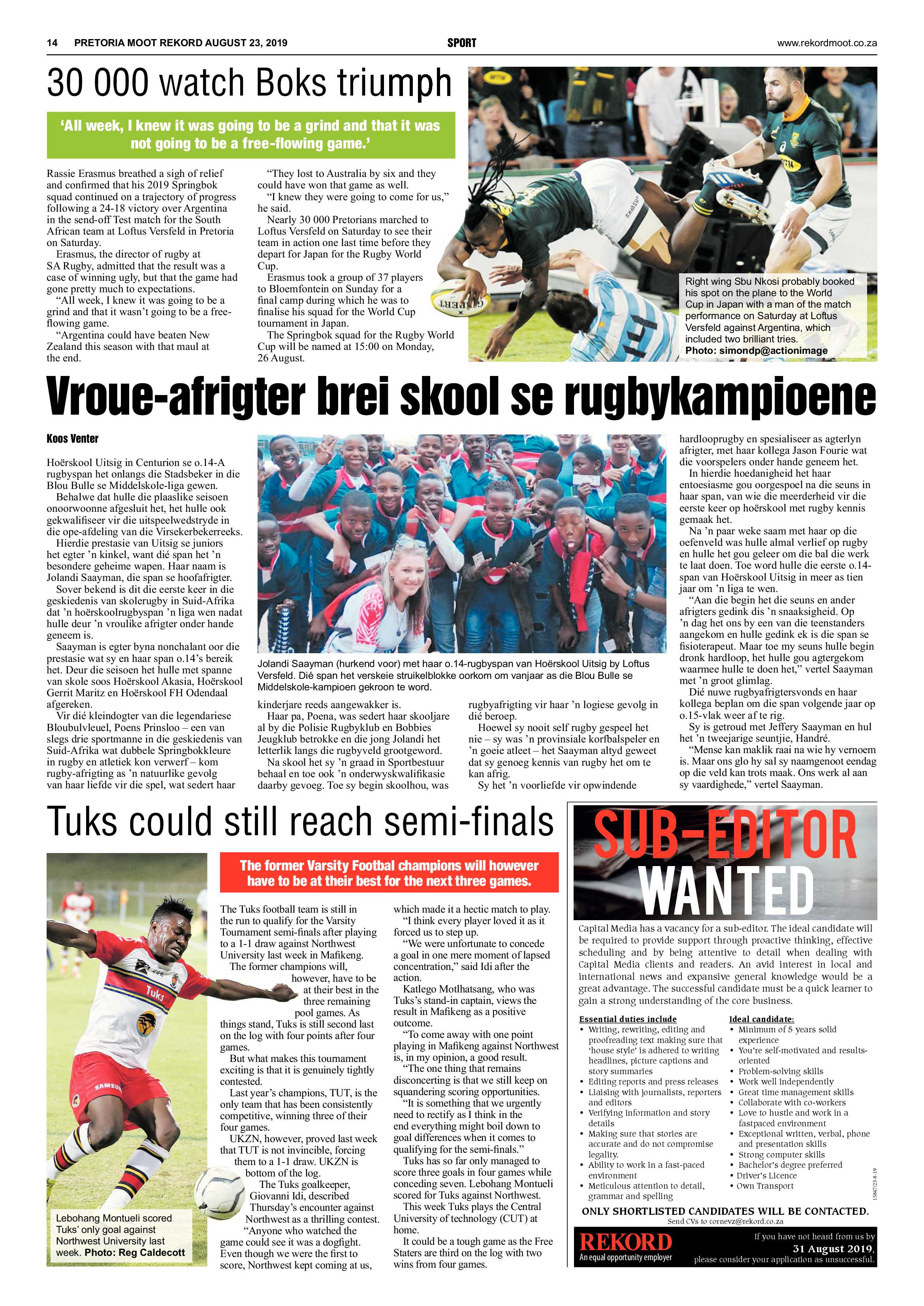 Rekord Moot 23 August 2019 page 14