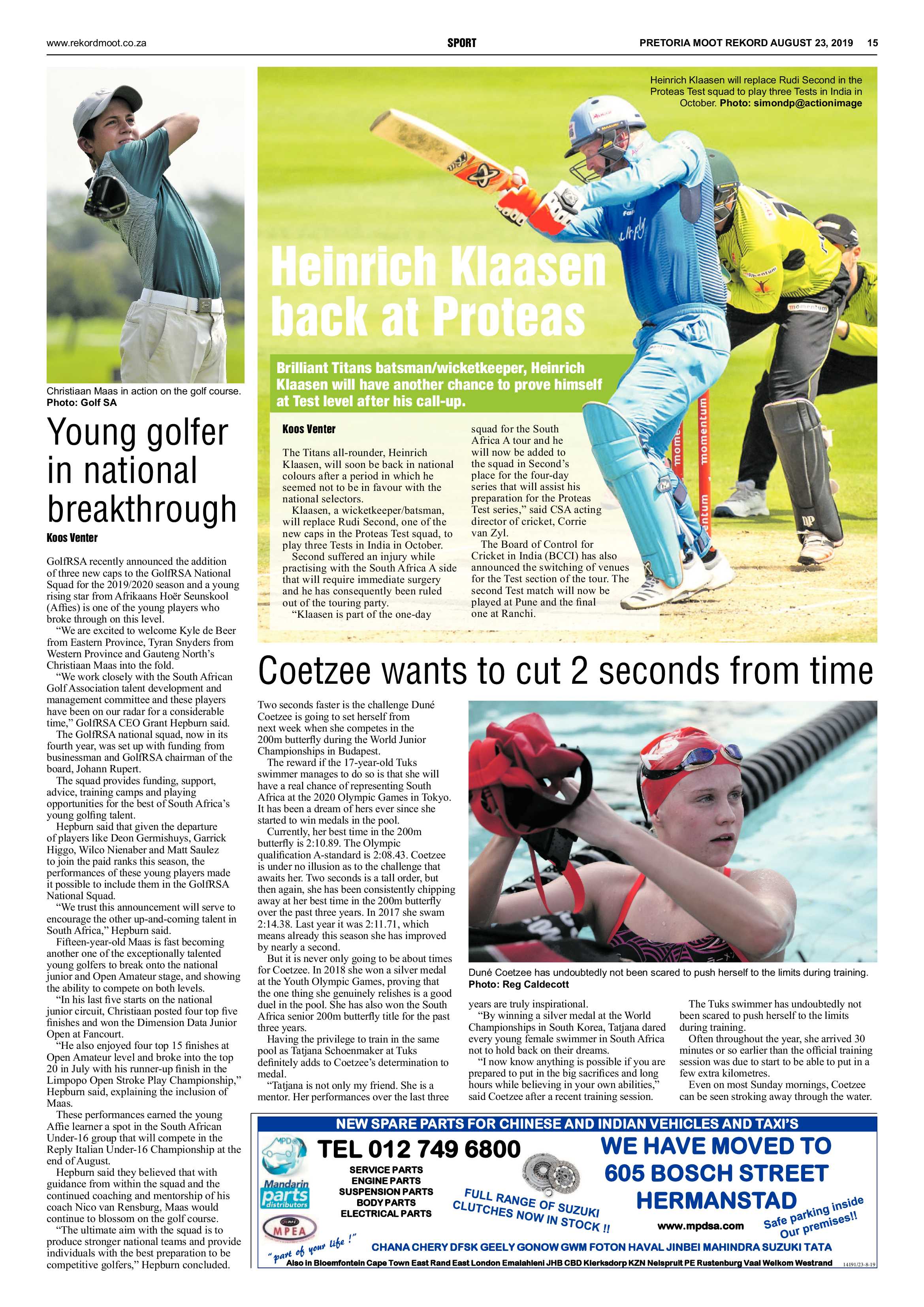 Rekord Moot 23 August 2019 page 15