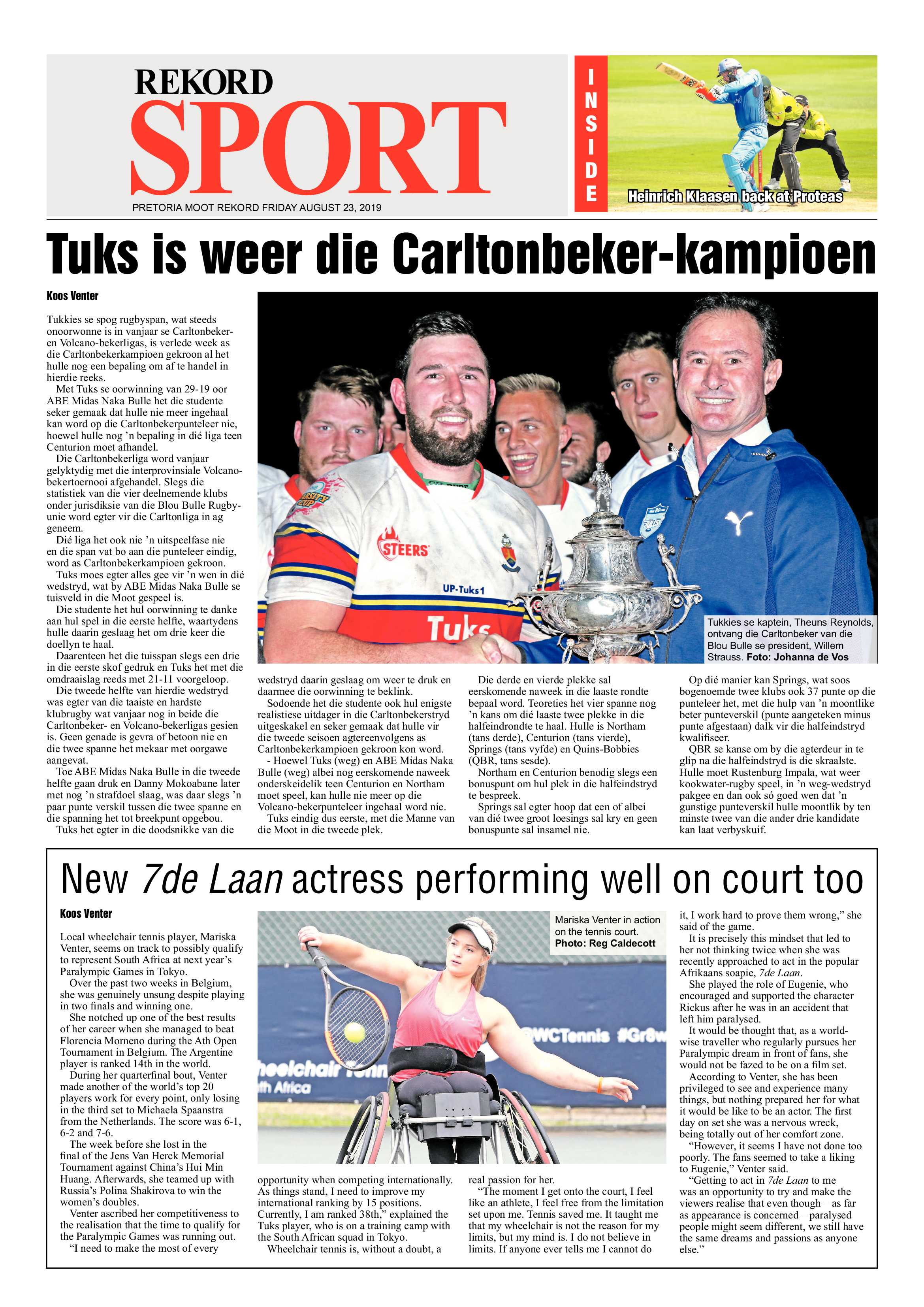 Rekord Moot 23 August 2019 page 16