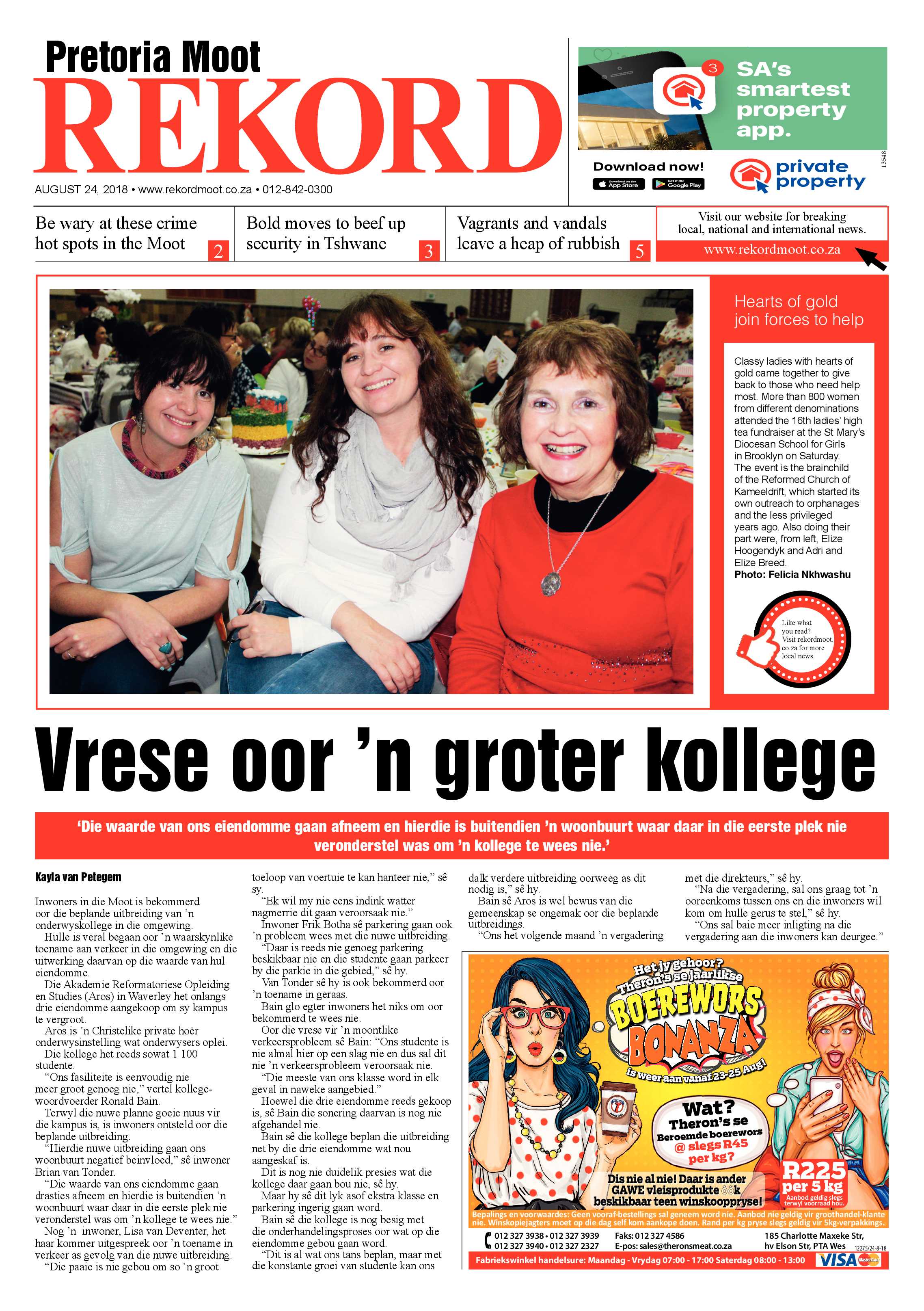 Rekord Moot 24 August 2018 page 1
