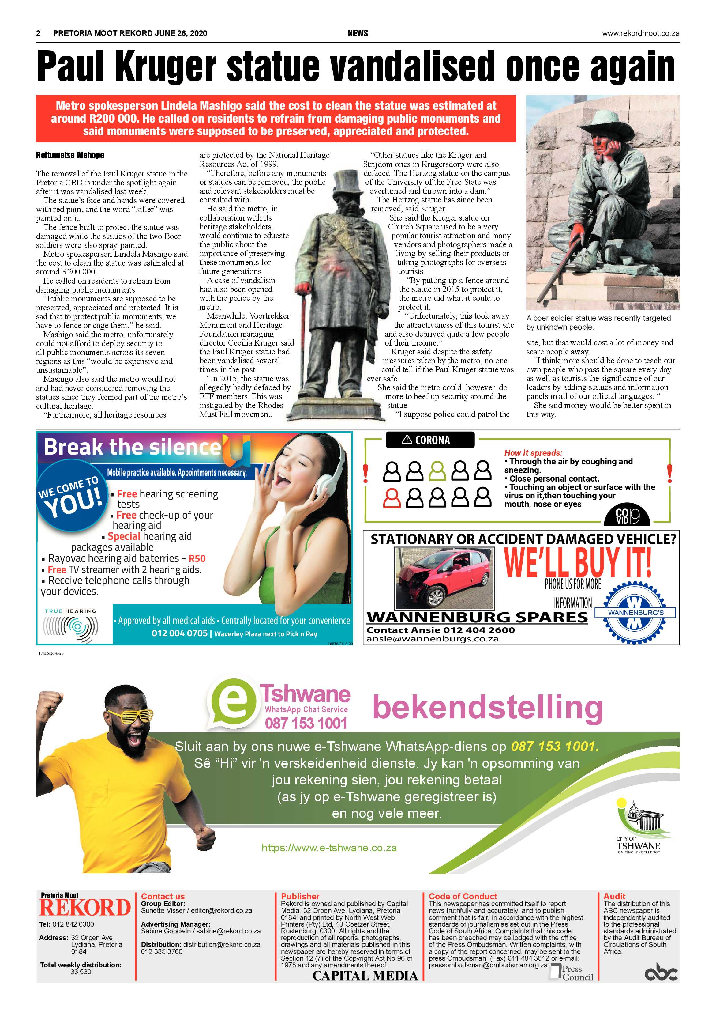 Rekord Moot 26 June 2020 page 2