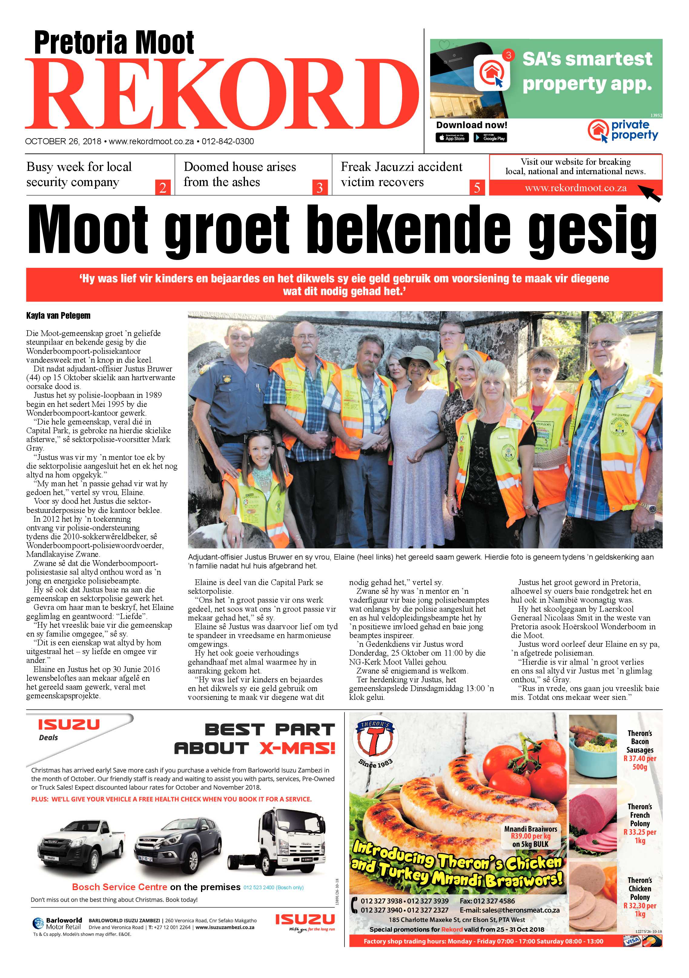 Rekord Moot 26 October 2018 page 1