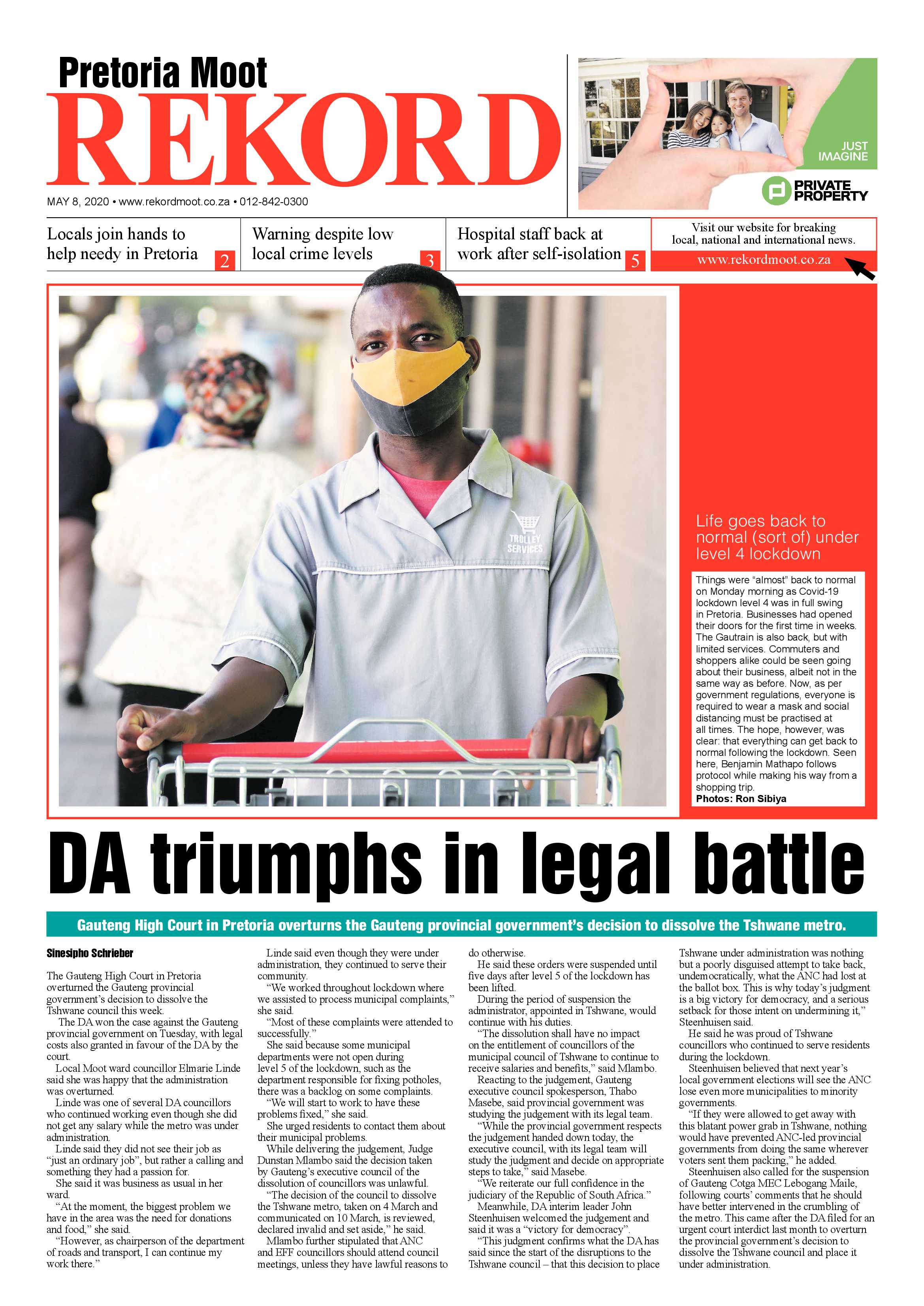 Rekord Moot 8 May 2020 page 1
