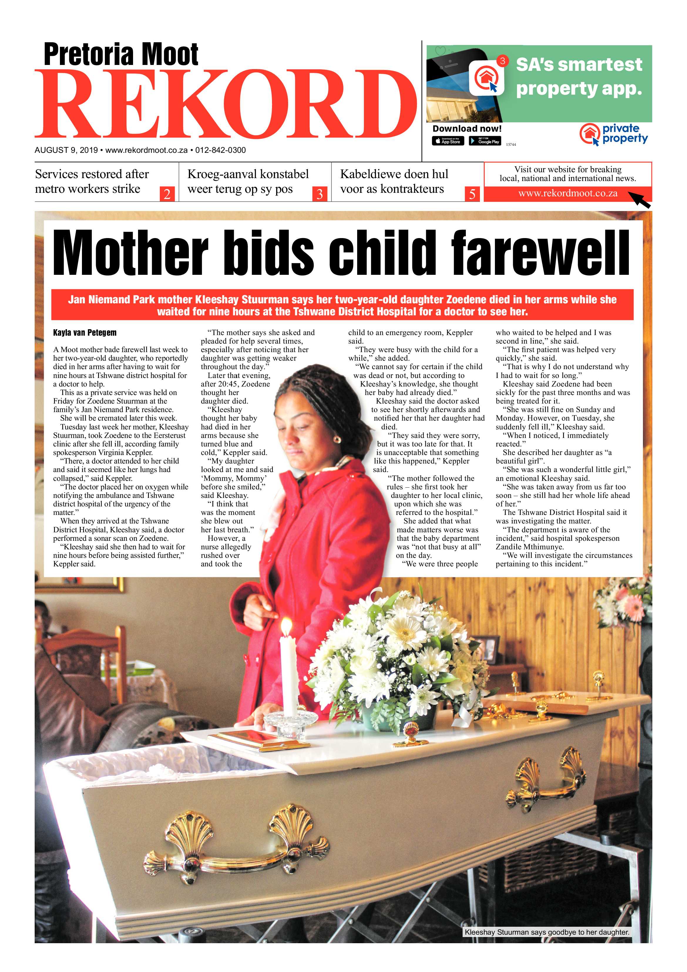 Rekord Moot 9 August 2019 page 1